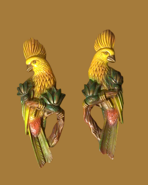 Miller Chalkware Tropical Birds