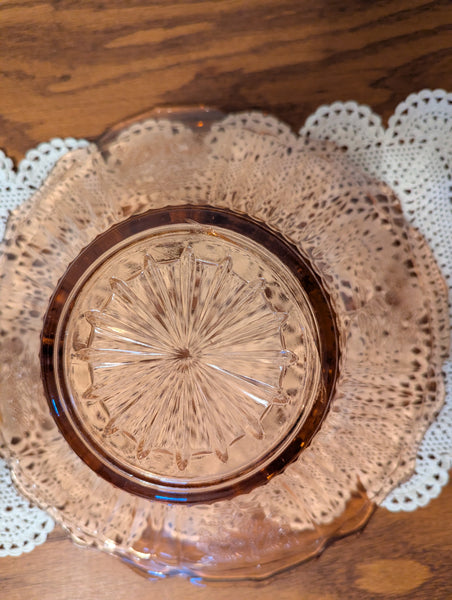 Pink Mayfair Open Rose Fruit Bowl