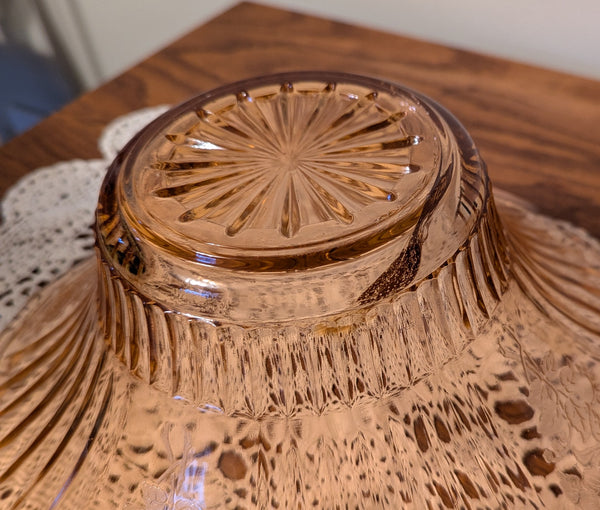 Pink Mayfair Open Rose Fruit Bowl