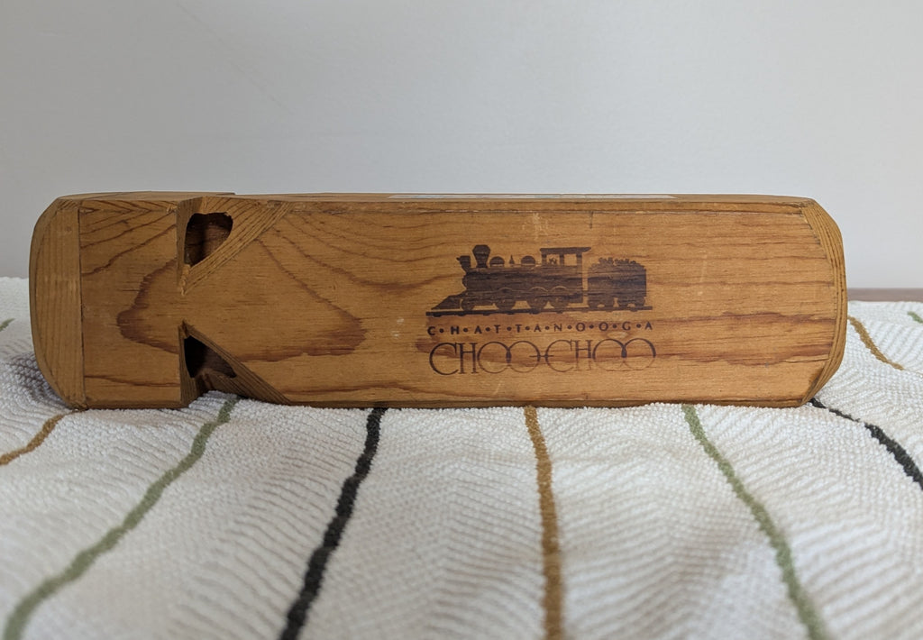 Wooden Chattanooga Choo Choo Train Whistle