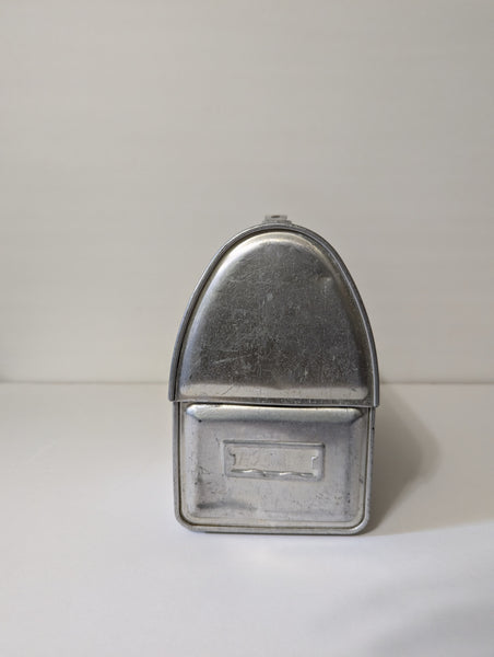 Vintage Aluminum Lunch Box with Thermos