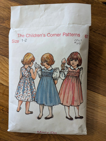 Vintage Children's Clothing Patterns