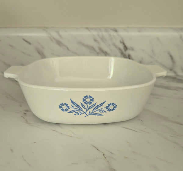 Blue Cornflower Corning Ware - Set of 4