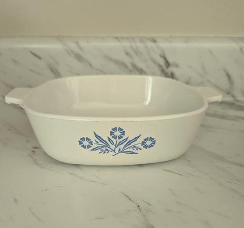 Blue Cornflower Corning Ware - Set of 4