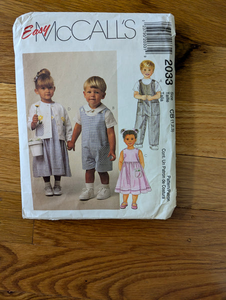 Vintage Children's Clothing Patterns