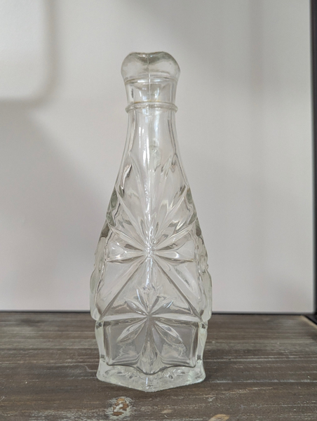 Anchor Hocking Star of David Cruet
