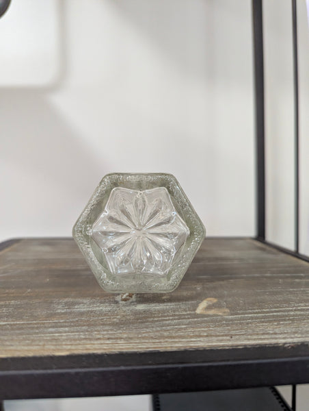 Anchor Hocking Star of David Cruet