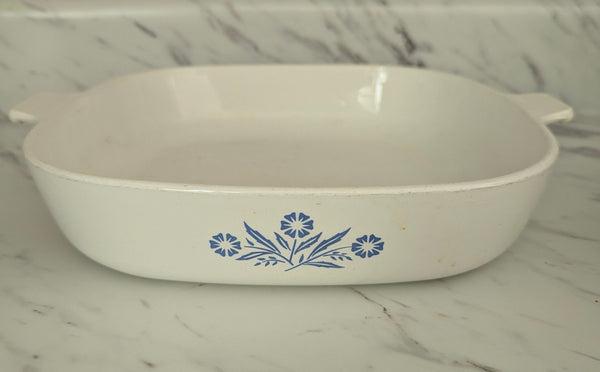 Blue Cornflower Corning Ware - Set of 4