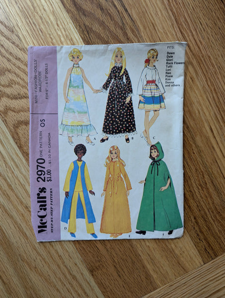 Vintage Doll Clothes Patterns