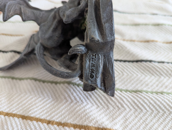 Summit Collection Gargoyle with Wings Crawling on Rock