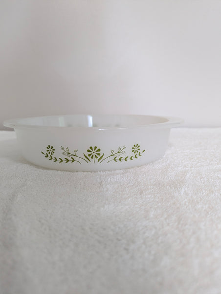 Green Glassbake Dish and Baking Dish