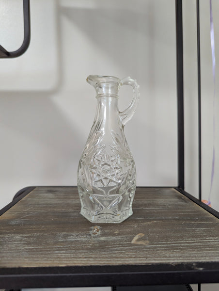 Anchor Hocking Star of David Cruet