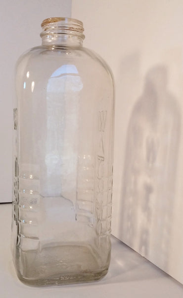 Vintage Glass Water Bottle