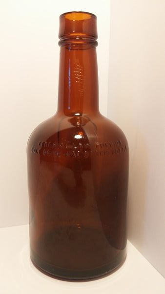 Brown bottle - vintage