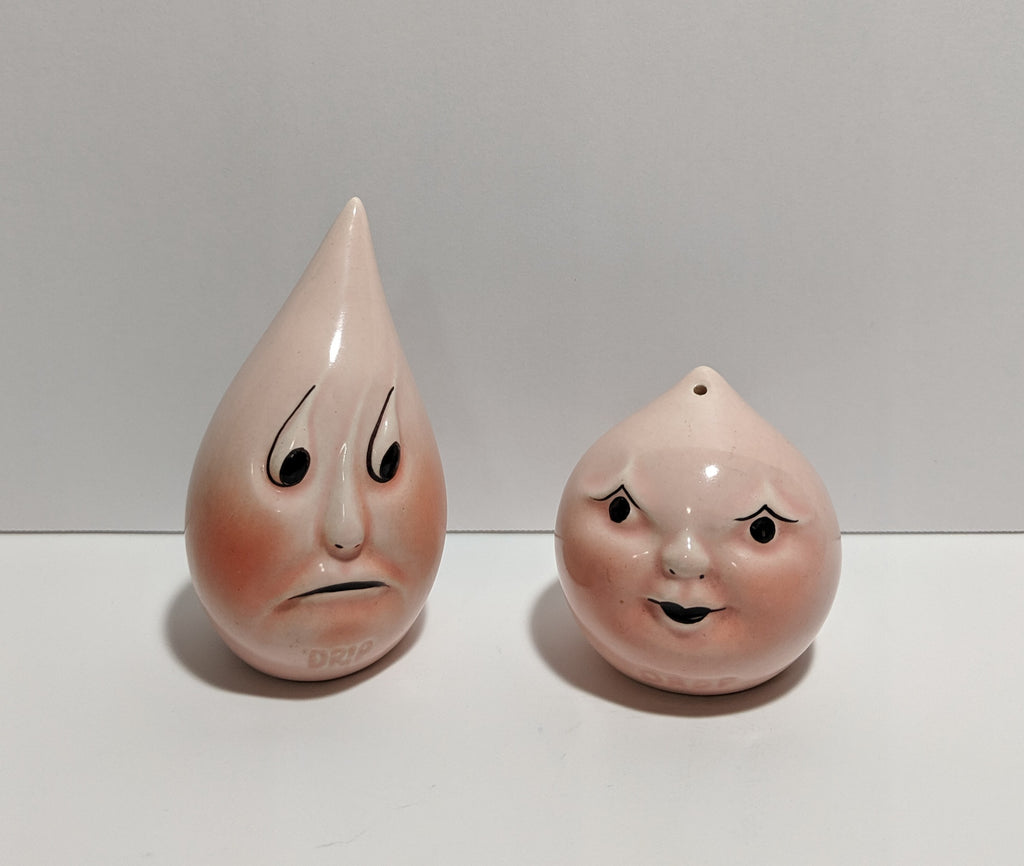 Drip and Drop Salt and Pepper Shakers