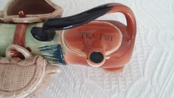 Dachshund Teapot- Japan