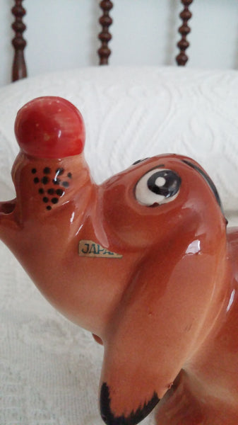 Dachshund Teapot- Japan