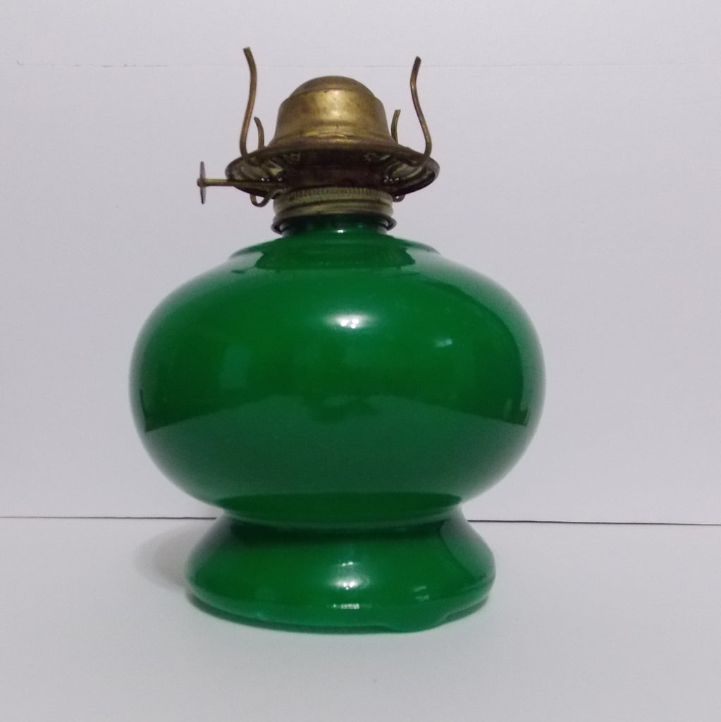 Green Oil Lamp Base