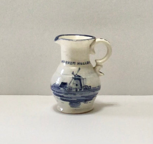 Delft Blue Pottery Cream Pitcher