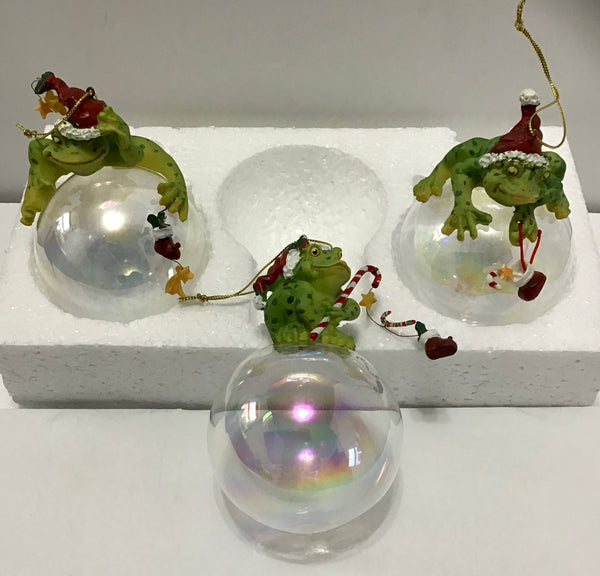 Frog Christmas Ornaments
