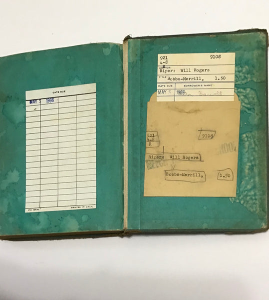 Will Rogers Young Cowboy - Vintage Book