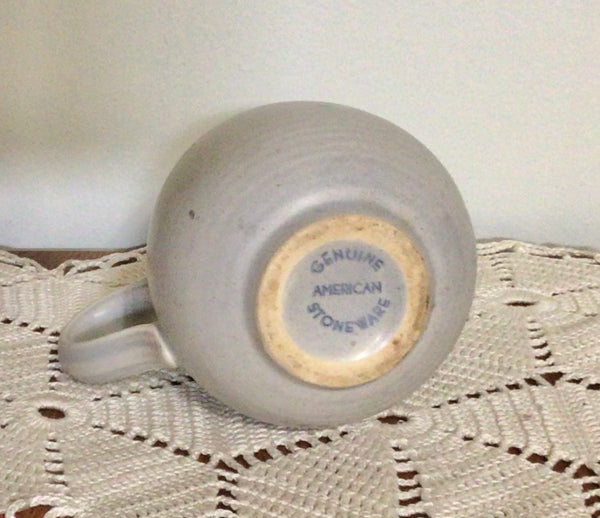 American Stoneware Small Pitcher